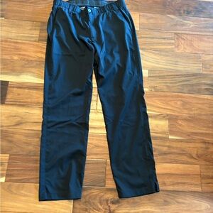 Under Armour Black Chinos Comfortable Full-Length Pants‎